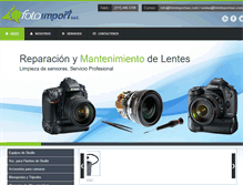 Tablet Screenshot of fotoimportsac.com